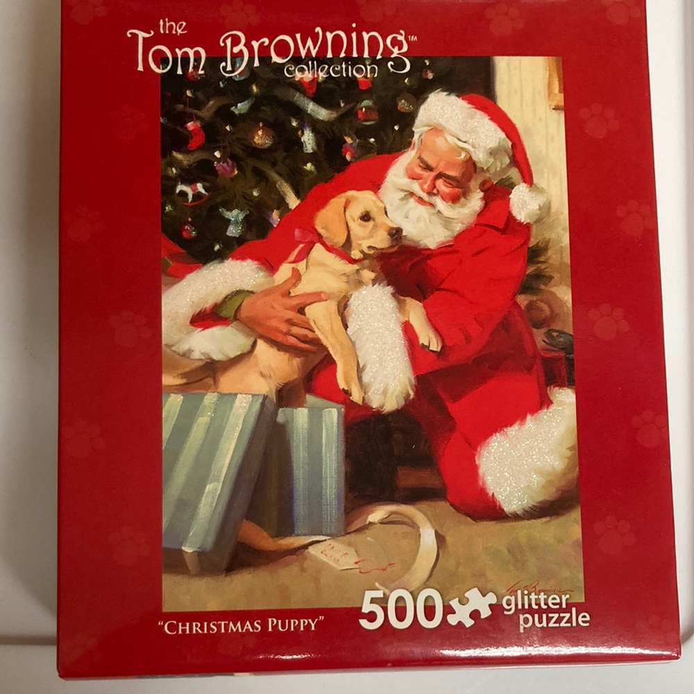 Christmas Puppy 500pc Puzzle